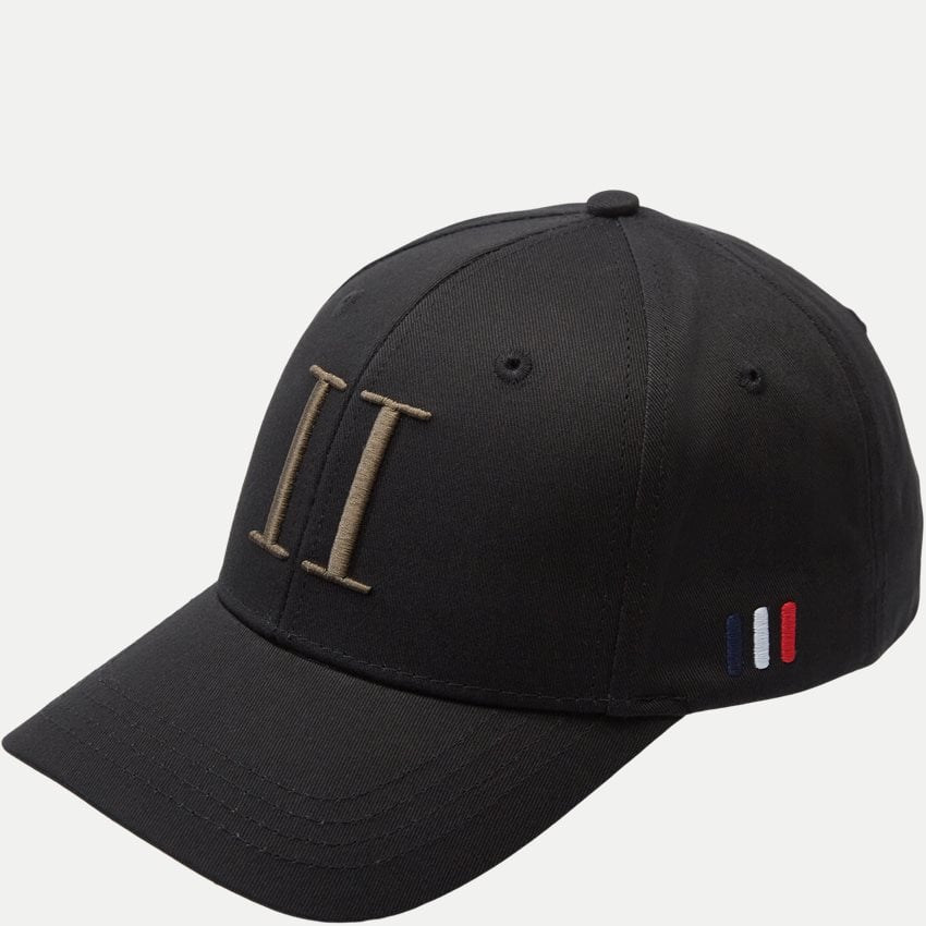 Les Deux Caps ENCORE ORGANIC BASEBALL CAP 702043 BLACK/MOUNTAIN GREY